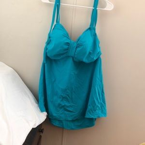 Aqua swim top ( only ) beautiful! , size 24